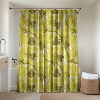 Anthurium Pikake Ti Leaf Palaka Bathroom Set Yellow Version
