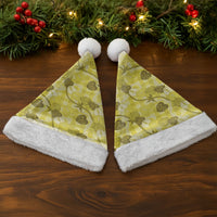 Anthurium Pikake Ti Leaf Palaka Christmas Santa Hat Yellow Version LT01 - Polynesian Pride