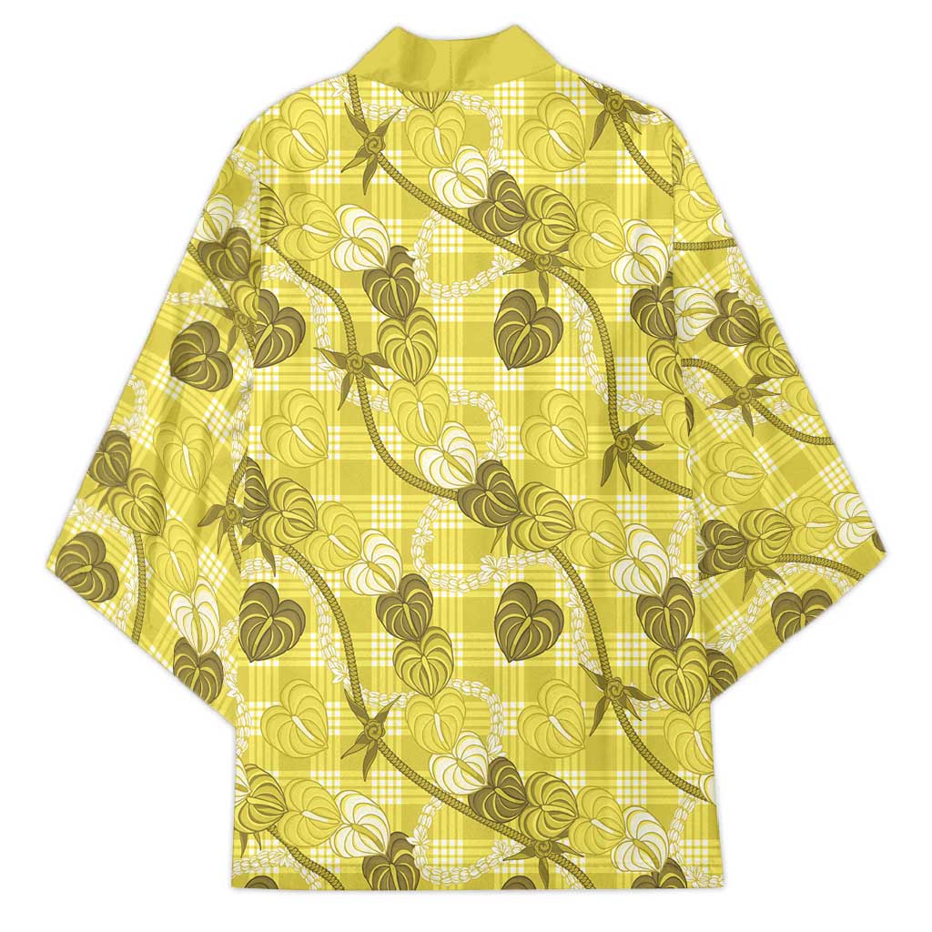 Anthurium Pikake Ti Leaf Palaka Kimono Yellow Version