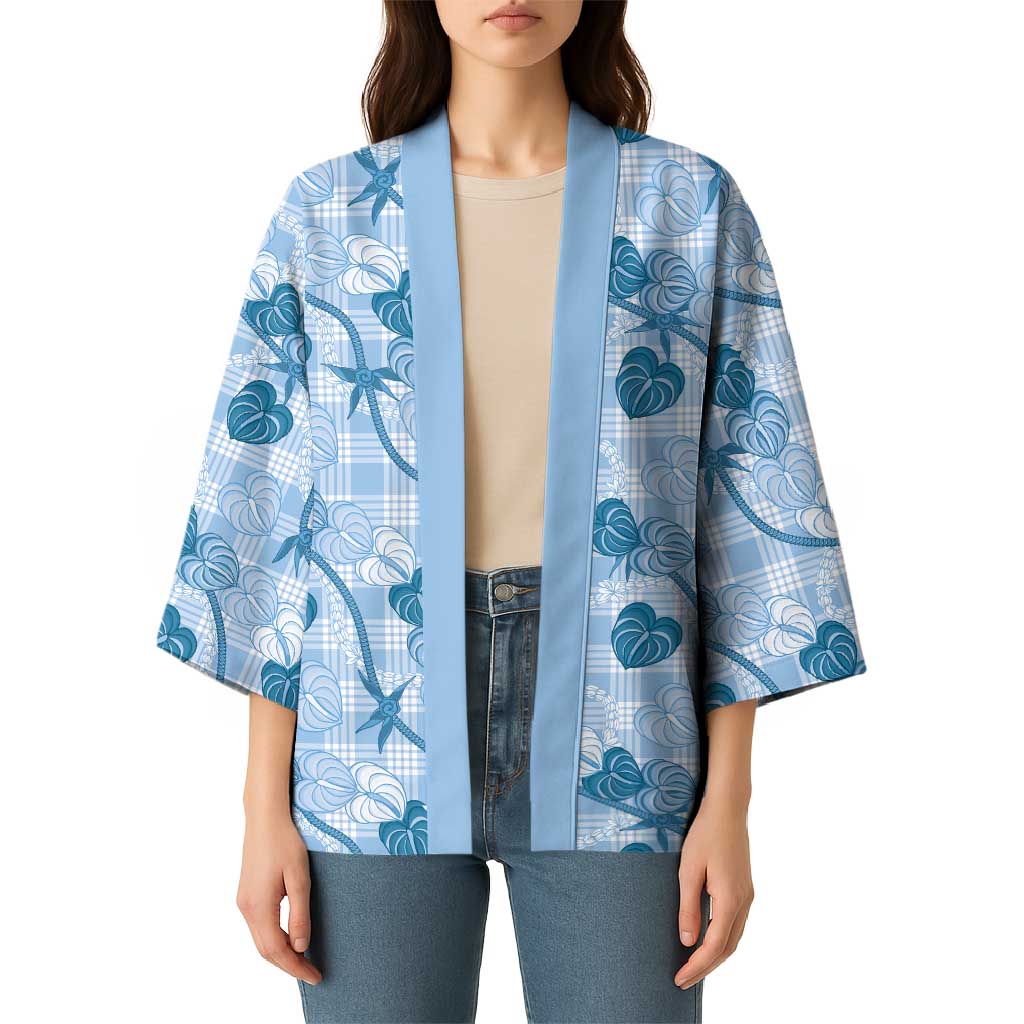 Anthurium Pikake Ti Leaf Palaka Kimono Blue Version