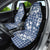 Hibiscus Pakala Cobalt Blue Royal Car Seat Cover Tropical Floral Stylized - Polynesian Pride
