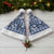 Hibiscus Pakala Cobalt Blue Royal Christmas Santa Hat Tropical Floral Stylized - Polynesian Pride