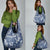 Hibiscus Pakala Cobalt Blue Royal Grocery Bag Tropical Floral Stylized - Polynesian Pride