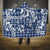 Hibiscus Pakala Cobalt Blue Royal Hooded Blanket Tropical Floral Stylized - Polynesian Pride