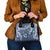 Hibiscus Pakala Cobalt Blue Royal Shoulder Handbag Tropical Floral Stylized - Polynesian Pride