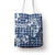 Hibiscus Pakala Cobalt Blue Royal Tote Bag Tropical Floral Stylized - Polynesian Pride
