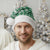 Hibiscus Pakala Emerald Green Christmas Santa Hat Tropical Floral Stylized - Polynesian Pride