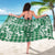 Hibiscus Pakala Emerald Green Sarong Tropical Floral Stylized - Polynesian Pride