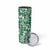 Hibiscus Pakala Emerald Green Skinny Tumbler Tropical Floral Stylized - Polynesian Pride