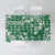 Hibiscus Pakala Emerald Green Tablecloth Tropical Floral Stylized - Polynesian Pride