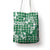 Hibiscus Pakala Emerald Green Tote Bag Tropical Floral Stylized - Polynesian Pride