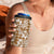 Hibiscus Pakala Bronze Brown 4 in 1 Can Cooler Tumbler Tropical Floral Stylized - Polynesian Pride