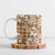 Hibiscus Pakala Bronze Brown Ceramic Mug Tropical Floral Stylized - Polynesian Pride