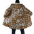 Hibiscus Pakala Bronze Brown Cloak Tropical Floral Stylized - Polynesian Pride