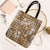Hibiscus Pakala Bronze Brown Tote Bag Tropical Floral Stylized - Polynesian Pride