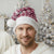 Hibiscus Pakala Royal Magenta Christmas Santa Hat Tropical Floral Stylized - Polynesian Pride