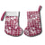 Hibiscus Pakala Royal Magenta Christmas Stocking Tropical Floral Stylized - Polynesian Pride