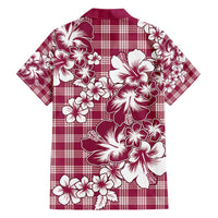 Hibiscus Pakala Royal Magenta Hawaiian Shirt Tropical Floral Stylized - Polynesian Pride