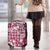 Hibiscus Pakala Royal Magenta Luggage Cover Tropical Floral Stylized - Polynesian Pride