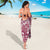 Hibiscus Pakala Royal Magenta Sarong Tropical Floral Stylized - Polynesian Pride