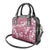 Hibiscus Pakala Royal Magenta Shoulder Handbag Tropical Floral Stylized - Polynesian Pride