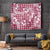 Hibiscus Pakala Royal Magenta Tapestry Tropical Floral Stylized - Polynesian Pride