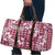 Hibiscus Pakala Royal Magenta Travel Bag Tropical Floral Stylized - Polynesian Pride