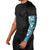 Hibiscus Pakala Ocean Depths Blue Arm Sleeves Tropical Floral Stylized - Polynesian Pride