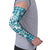 Hibiscus Pakala Ocean Depths Blue Arm Sleeves Tropical Floral Stylized - Polynesian Pride