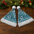 Hibiscus Pakala Ocean Depths Blue Christmas Santa Hat Tropical Floral Stylized - Polynesian Pride