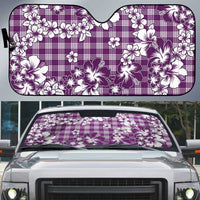 Hibiscus Pakala Sweetie Purple Auto Sun Shade Tropical Floral Stylized LT01 Purple - Polynesian Pride