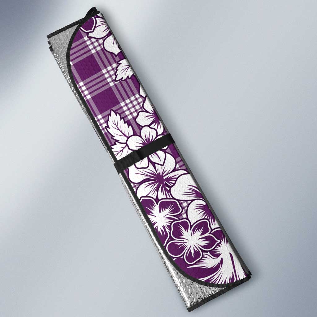 Hibiscus Pakala Sweetie Purple Auto Sun Shade Tropical Floral Stylized LT01 - Polynesian Pride