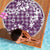 Hibiscus Pakala Sweetie Purple Beach Blanket Tropical Floral Stylized - Polynesian Pride