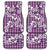 Hibiscus Pakala Sweetie Purple Car Mats Tropical Floral Stylized - Polynesian Pride