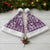 Hibiscus Pakala Sweetie Purple Christmas Santa Hat Tropical Floral Stylized - Polynesian Pride