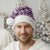 Hibiscus Pakala Sweetie Purple Christmas Santa Hat Tropical Floral Stylized - Polynesian Pride