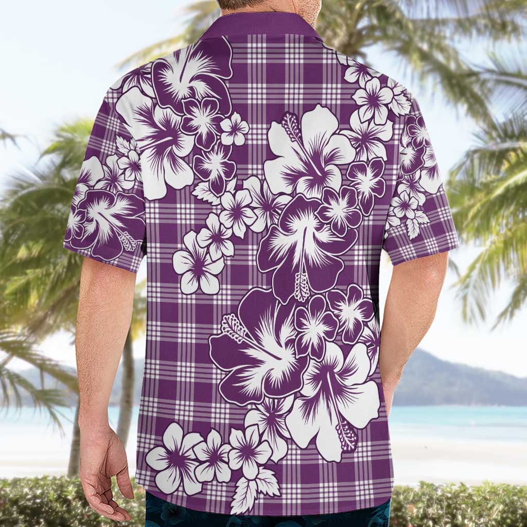 Hibiscus Pakala Sweetie Purple Hawaiian Shirt Tropical Floral Stylized - Polynesian Pride