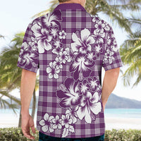 Hibiscus Pakala Sweetie Purple Hawaiian Shirt Tropical Floral Stylized - Polynesian Pride