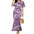 Hibiscus Pakala Sweetie Purple Mermaid Dress Tropical Floral Stylized - Polynesian Pride