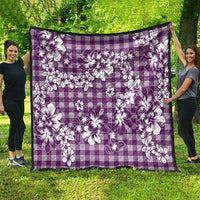 Hibiscus Pakala Sweetie Purple Quilt Tropical Floral Stylized LT01 - Polynesian Pride