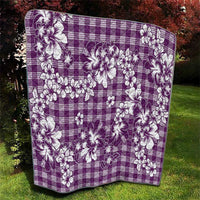 Hibiscus Pakala Sweetie Purple Quilt Tropical Floral Stylized LT01 - Polynesian Pride