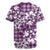 Hibiscus Pakala Sweetie Purple Rugby Jersey Tropical Floral Stylized - Polynesian Pride