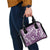 Hibiscus Pakala Sweetie Purple Shoulder Handbag Tropical Floral Stylized - Polynesian Pride