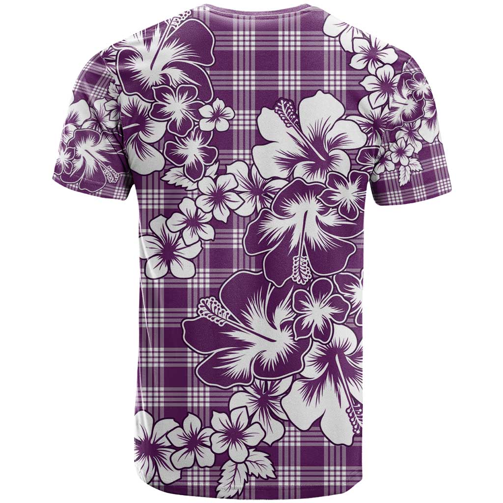 Hibiscus Pakala Sweetie Purple T Shirt Tropical Floral Stylized LT01 - Polynesian Pride