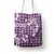 Hibiscus Pakala Sweetie Purple Tote Bag Tropical Floral Stylized - Polynesian Pride