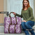Hibiscus Pakala Sweetie Purple Travel Bag Tropical Floral Stylized - Polynesian Pride