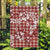 Hibiscus Pakala Fantasy Red Garden Flag Tropical Floral Stylized - Polynesian Pride