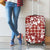 Hibiscus Pakala Fantasy Red Luggage Cover Tropical Floral Stylized - Polynesian Pride