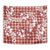 Hibiscus Pakala Fantasy Red Tapestry Tropical Floral Stylized - Polynesian Pride