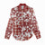 Hibiscus Pakala Fantasy Red Women Casual Shirt Tropical Floral Stylized - Polynesian Pride